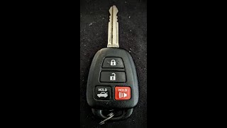 How to replace Key fob battery On a 2012/2014 Toyota Camry