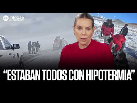 MILAGRO en CATAMARCA: Rescataron a 23 PERSONAS varadas en una TORMENTA de NIEVE