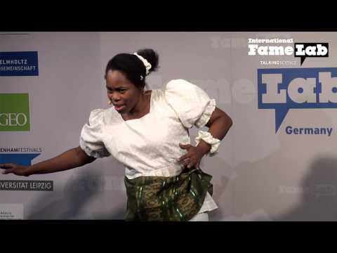 FameLab 2014 - Catherine Esuola in Leipzig (Runde 1)