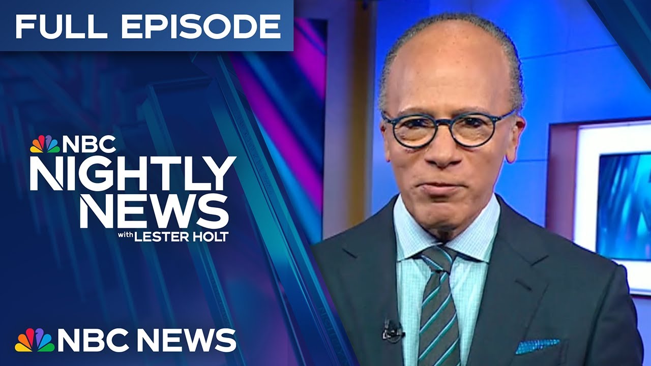 Nightly News Full Episode - March 21