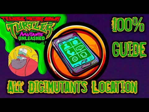 Teenage Mutant Ninja Turtles:Mutants Unleashed  All Digimutants  Guide 100% Catch'Em All Trophy