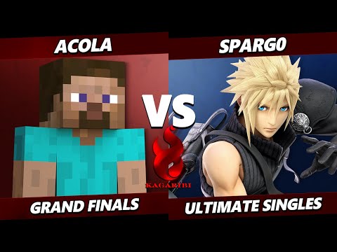 Kagaribi 10 GRAND FINALS - Acola (Steve, Pyra Mythra) Vs. Spargo (Cloud) Smash Ultimate - SSBU