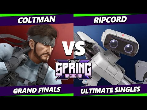 Spring Arcadian GRAND FINALS - Coltman (Snake) Vs. Ripcord (ROB) Smash Ultimate - SSBU