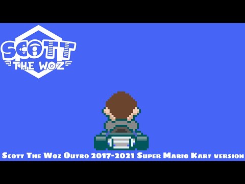Scott The Woz Theme (3D dot game heroes - Breakout) Super Mario Kart version
