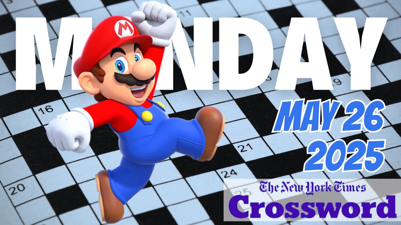 Monday: It's-a-1-Up - NYT crossword 5/26/2025