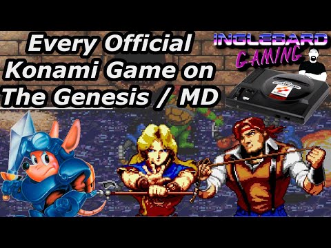 A Look at Every Konami Game on the Sega Genesis and Mega Drive!