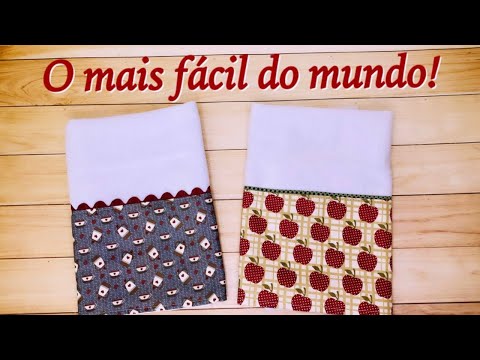 How to make the fastest & easiest DISH TOWEL in the world!!! Step by step - by @tucaensina