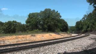 preview picture of video 'Railfanning Roanoke to Bluefield Virginia - including Illinois Terminal heritage unit!'