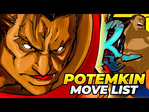 POTEMKIN MOVE LIST - Guilty Gear XX Accent Core Plus R (GGXXACPR)