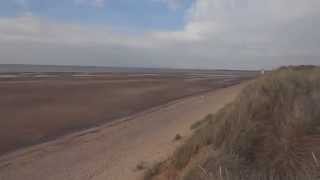 Panorama Talacre Gronant Beach & Sand Dunes Flintshire Wales UK
