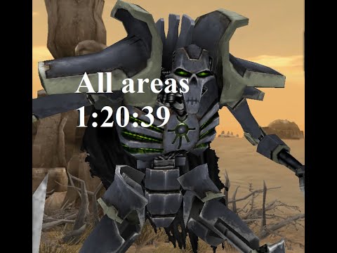 Speedrun Warhammer 40000: DoW Dark Crusade WR (All Areas% Necron) - 1:20:39