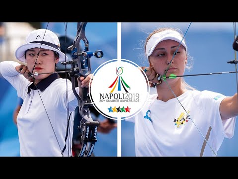 So Chaewon v Diana Makarchuk – compound women semifinal | Napoli 2019 Universiade