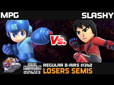 Regular Bairs #362 - SSBU - Losers Semis - MPg vs. SLASHY