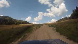 preview picture of video 'GOPRO HERO HD test 3 with Toyota Land Cruiser Kzj 70 LX 3.0 Td'