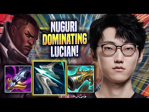 NUGURI DOMINATING WITH LUCIAN! - Nuguri Plays Lucian TOP vs Lulu! | Season 2022