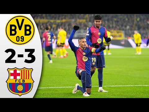 Dortmund vs Barcelona 2-3 - All Goals & Highlights