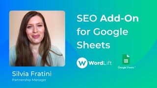 WordLift SEO Tool for Google Sheets: Lifetime Subscription (Premium)