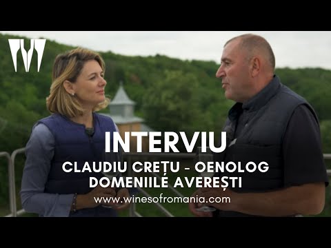 Claudiu Crețu, oenologist Domeniile Averești: The North will surpass the South in quality of wines!
