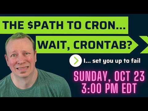 The $PATH to Cron...