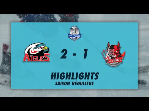 Aigles de Nice 2-1 Diables Rouges de Briançon - Highlights - Synerglace Ligue Magnus 2022/23
