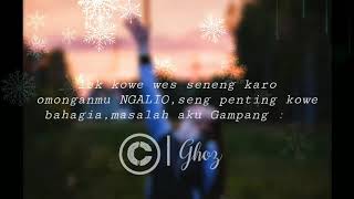 Download lagu GEMPAR!!! Status W.A dengan Kata kata [ tibo mburi ] Cover annisa salma mp3