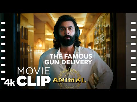 ANIMAL Movie Scene: The Famous Gun Delivery🔥| Fight Scene | Ranbir K, Rashmika, Sandeep V, Bhushan K