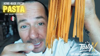 The Best Way to Make Pasta From Scratch - Easy Step-by-Step 🇮🇹 #homemadepasta #FreshPasta