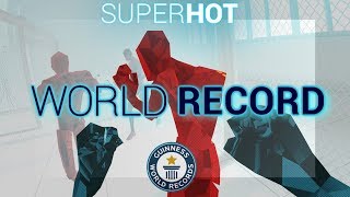 SUPERHOT VR World Record! -  549 Kills on Endless Mode