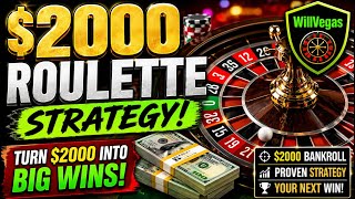 The Ultimate $2,000 Roulette Bankroll Strategy (Step-by-Step)