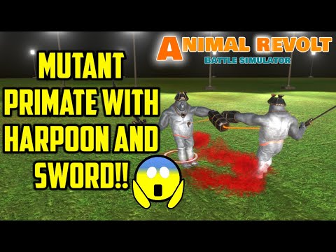 NEW! Scimitarilla vs Every Unit! HARPOON & SWORD! | Animal Revolt Battle Simulator