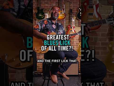 Greatest Blues Lick Of All Time?!  #gibsonapp #bluesguitar #bluesguitarlicks #bluesguitarlesson