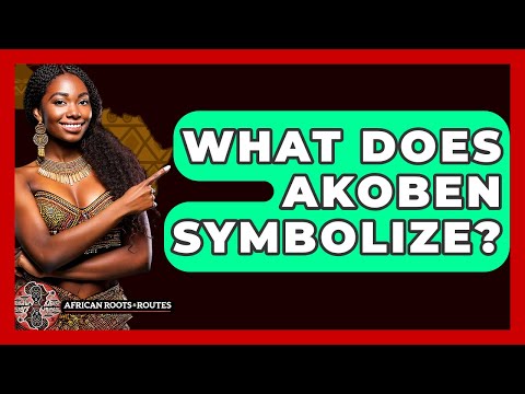 What Does Akoben Symbolize? - African Roots And Routes