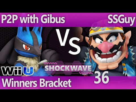 SW 36 Wii U - P2P with Gibus (Lucario) vs SSGuy (Wario, MegaMan) - Winners Bracket