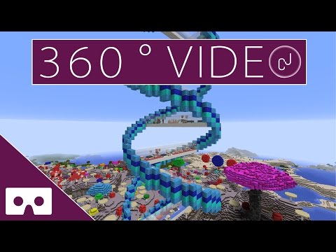 Chris John - Minecraft DNA Skyscraper 360° VR Timelapse