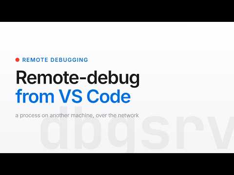Debug a remote process