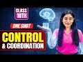 Control And Coordination In ONE SHOT Class 10 Science Chapter 6 NCERT PYQs Samridhi S