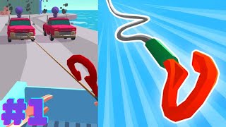 Hook Master - Gameplay | All Levels 1 - 9(Android, İos)