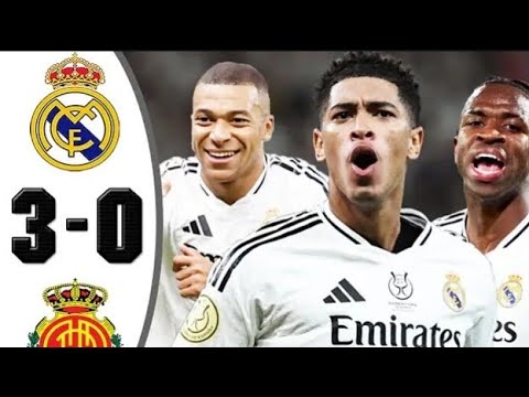 REAL MADRID vs MALLORCA 3-0 All Goals And Highlights | Supercopa Semi Finals 2025 HD🔥🔥