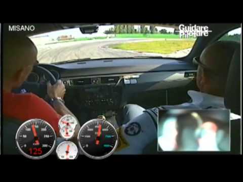 2013. Misano. BMW M3. Onboard. Drift. Crash repair