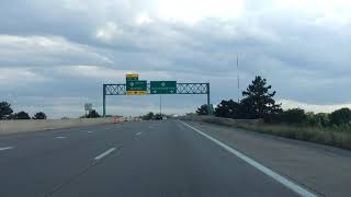 Southfield Freeway (M-39 Exits 16 to 9) southbound