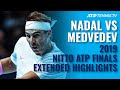 Rafa Nadal vs Daniil Medvedev: Extended Highlights | Nitto ATP Finals 2019