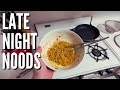 Quietly making my favorite late night instant noodles | Indomie Mi Goreng
