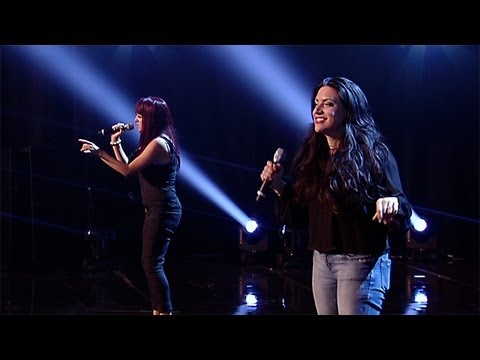 Hayley and Nicole's performance - Kelly Clarkson's Stronger - The X Factor UK 2012
