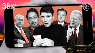 The Davos Daily with Daniel Howell | Robert Downey Jr., Tech for Climate and COVID-19 Mutations