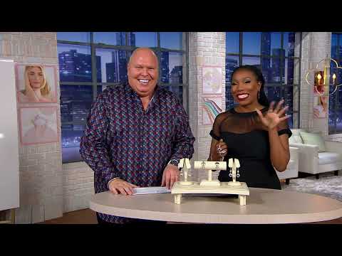 Artisan Crafted by Robert Manse Prasiolite Ring or Earrings, 18K & Sterling on QVC