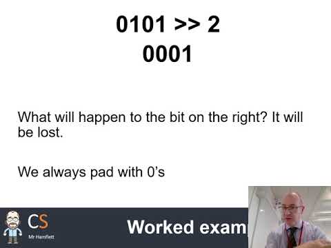 OCR GCSE Computer Science - Binary shift