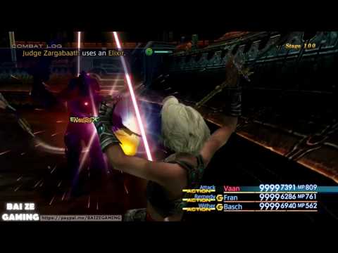 Final Fantasy 12 Zodiac Age Pt130 - Defeating 5 Judges at Once!