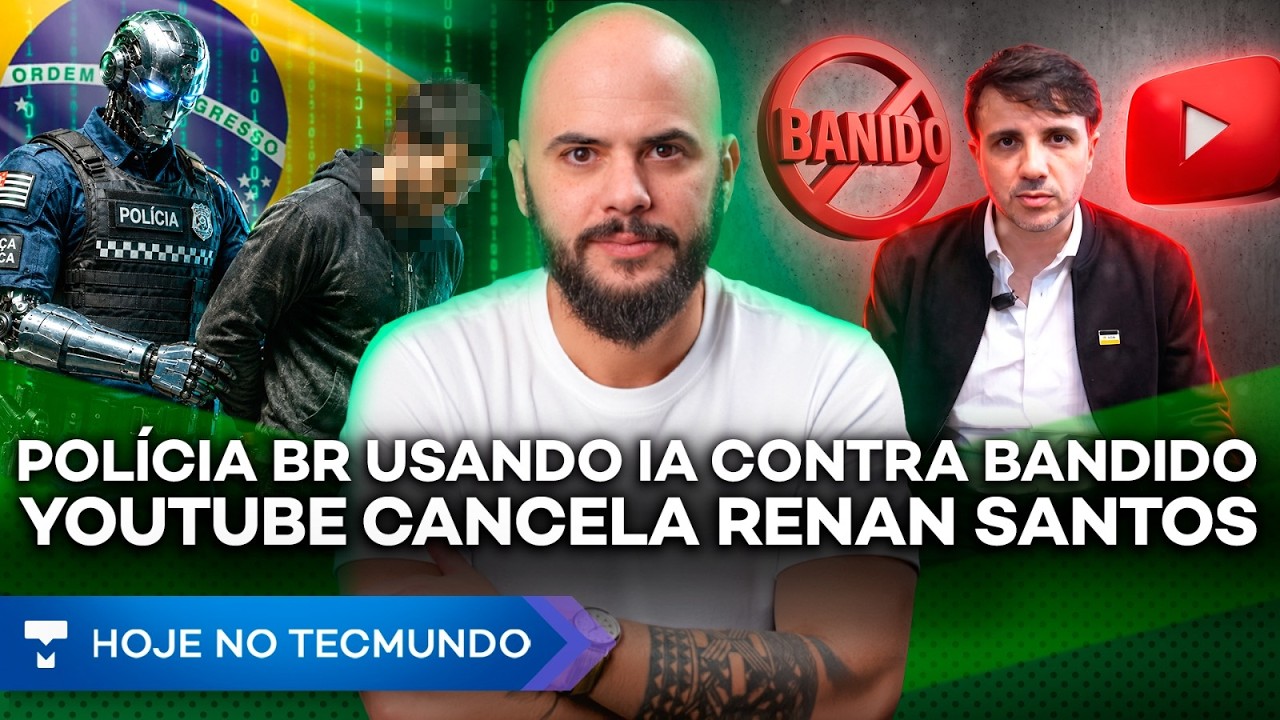 A APPLE VAI MUDAR? + POLÍCIA BR USANDO IA PRA PEGAR BANDIDO