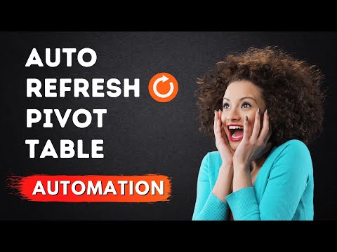 Auto Refresh Pivot Table in Excel with this Single Line VBA Code | Vivekananda Sinha | Video 161