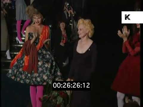 1990s Vivienne Westwood at her Red Label Catwalk Show, London
